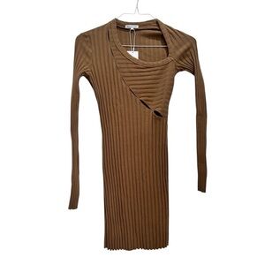 COTTON CITIZEN CAPRI CUT OUT DRESS - Java color size Medium